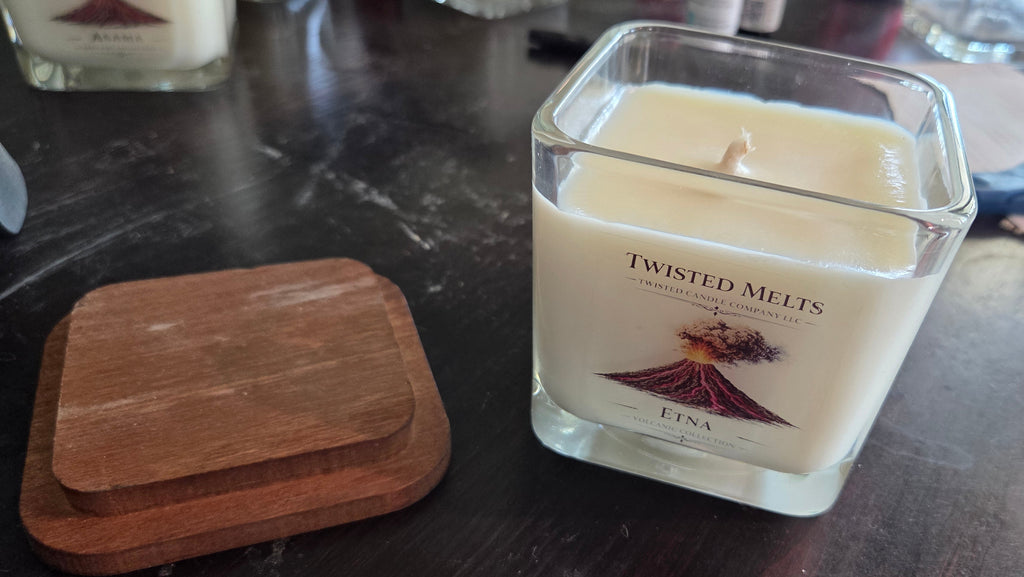 Scented Soy Candle. Etna