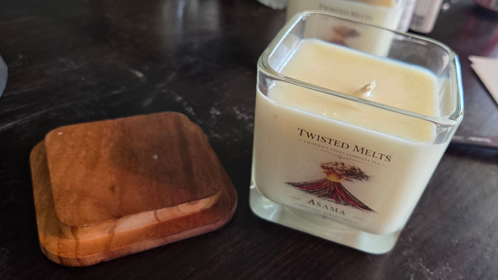 Scented Soy Candle. Asama